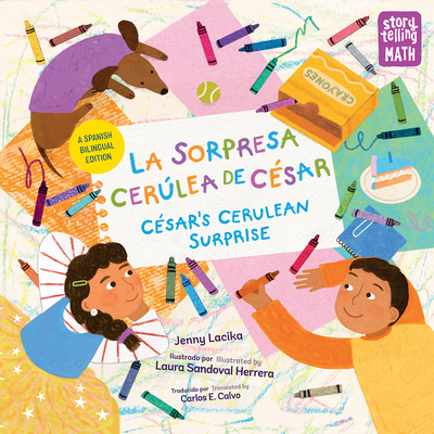 Coperta cărții 'La Sorpresa Cerúlea de César / César's Cerulean Surprise (Spanish Bilingual Edition) - Jenny Lacika'