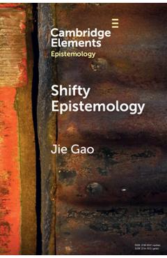 Coperta cărții 'Shifty Epistemology - Jie Gao'