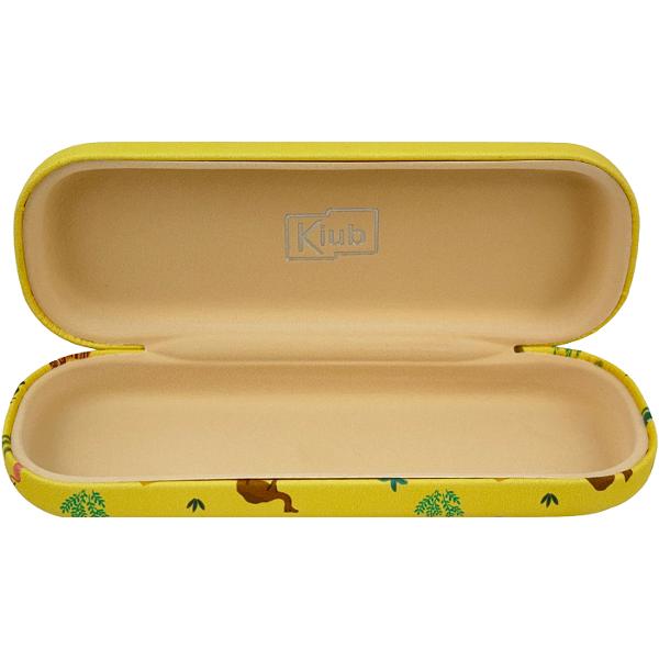 Etui ochelari galben. Les Petits Voyageurs