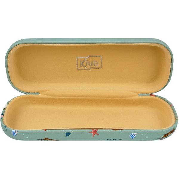 Etui ochelari bleu. Les Petits Voyageurs