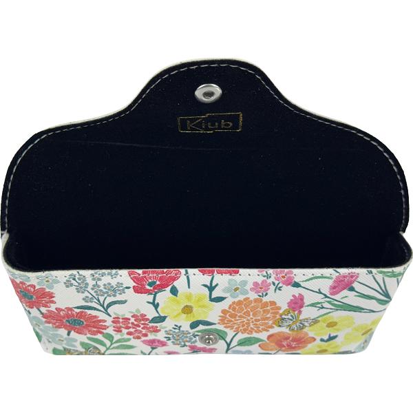 Etui ochelari alb. Jardin des merveilles