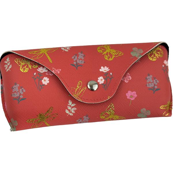 Etui ochelari portocaliu. Jardin des merveilles
