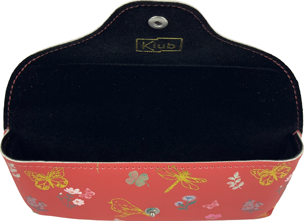 Imaginea produsului 'Etui ochelari portocaliu. Jardin des merveilles'