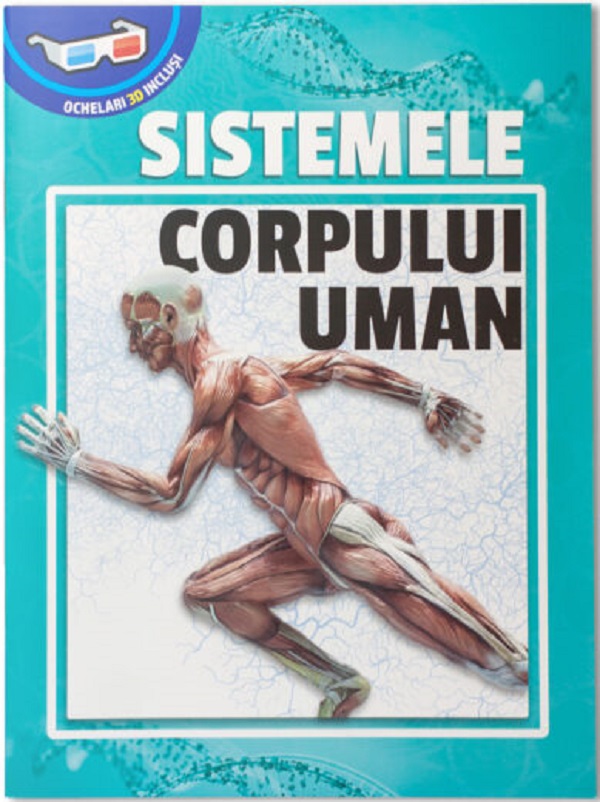 Imaginea produsului 'Corpul uman: Puzzle 140 piese + carte + ochelari 3D'