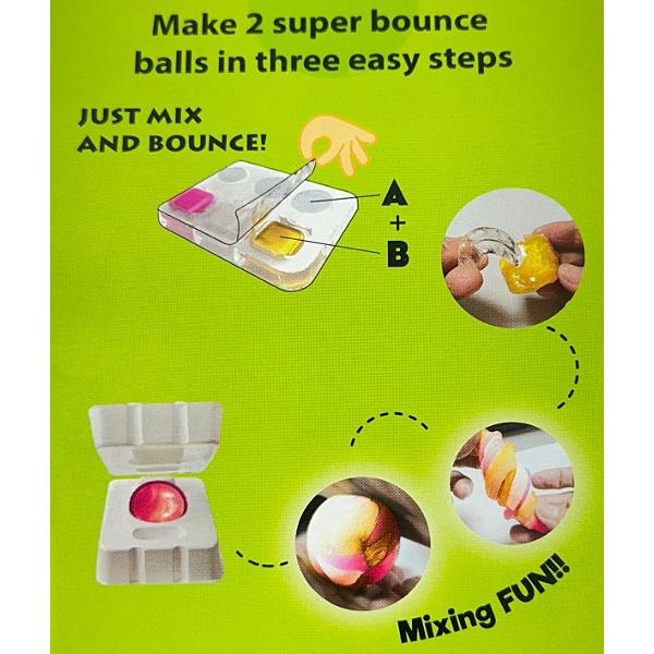 Kit pentru realizat mingi saltarete. Super Bounce Ball Kit
