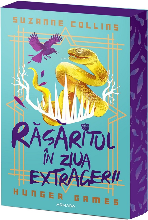Coperta cărții 'Răsăritul în ziua extragerii. Seria Jocurile Foamei - Suzanne Collins'