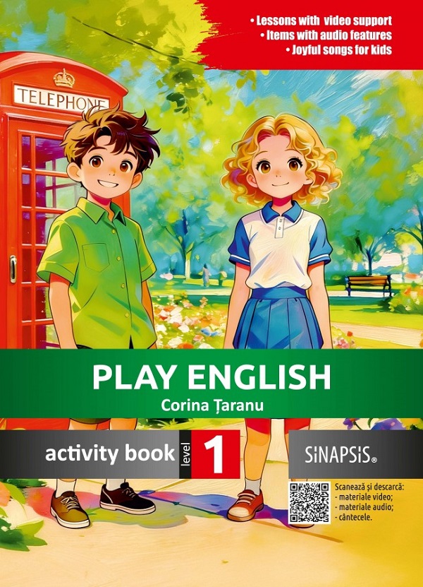 Coperta cărții 'Play English Level 1. Activity Book - Corina Țaranu'