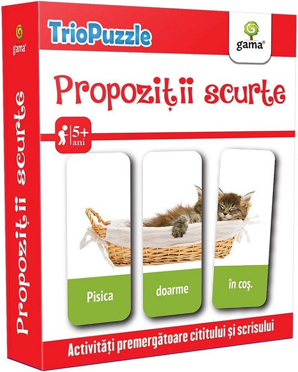 Coperta cărții 'Triopuzzle: Propoziții scurte 5 ani+'