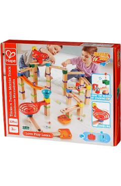 Imaginea produsului 'Jucărie din lemn: Marble Run Tricks n Twists'