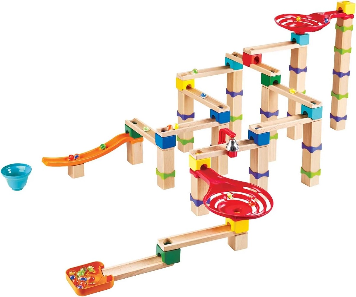 Imaginea produsului 'Jucărie din lemn: Marble Run Tricks n Twists'