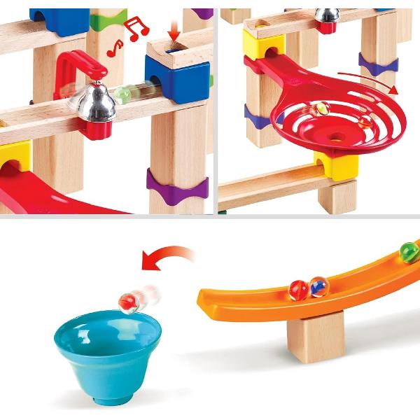 Jucarie din lemn: Marble Run Tricks n Twists