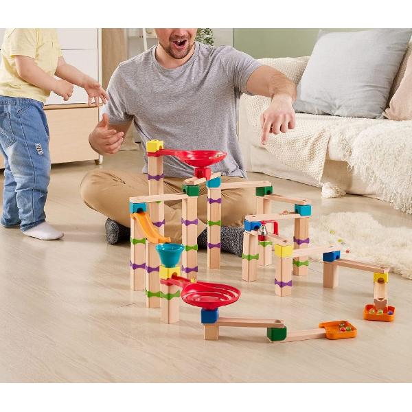 Jucarie din lemn: Marble Run Tricks n Twists