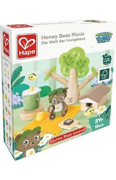 Imaginea produsului 'Jucărie din lemn: Picnic cu miere de albine'