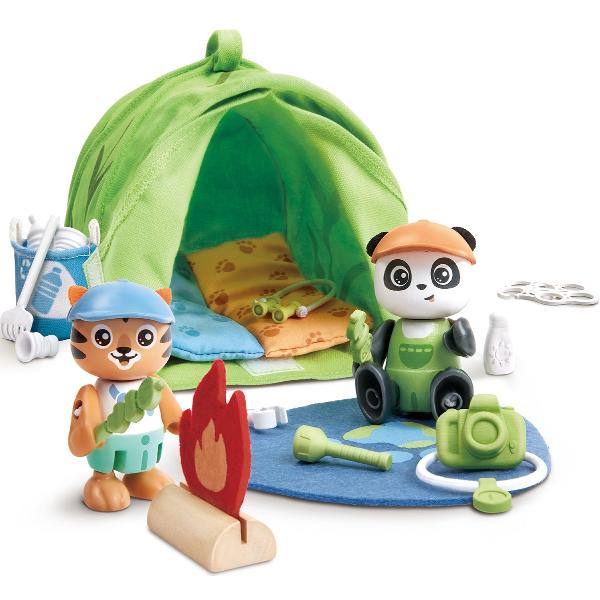 Jucarie din lemn: Eco-camping