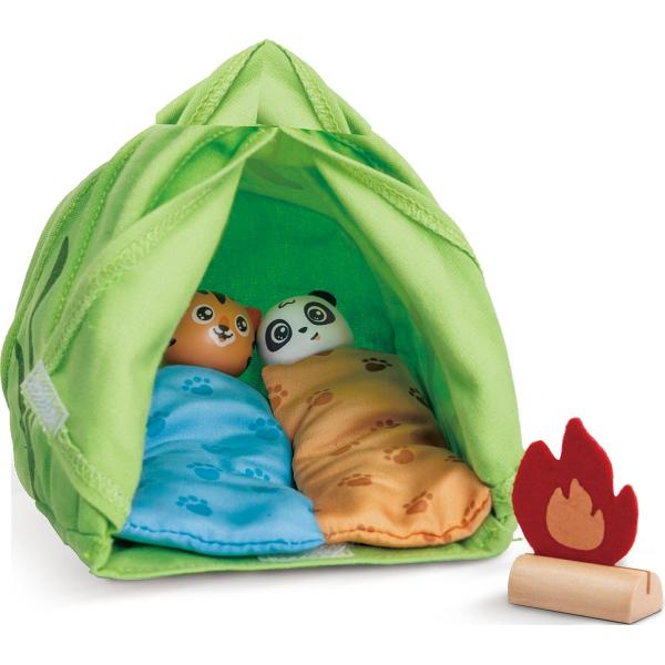 Jucarie din lemn: Eco-camping