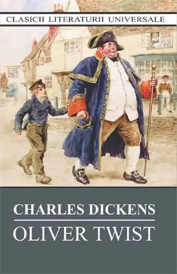 Coperta cărții 'Pachet 5 cărți: David Copperfield 3 vol. + Marile Speranțe + Oliver Twist - Charles Dickens'