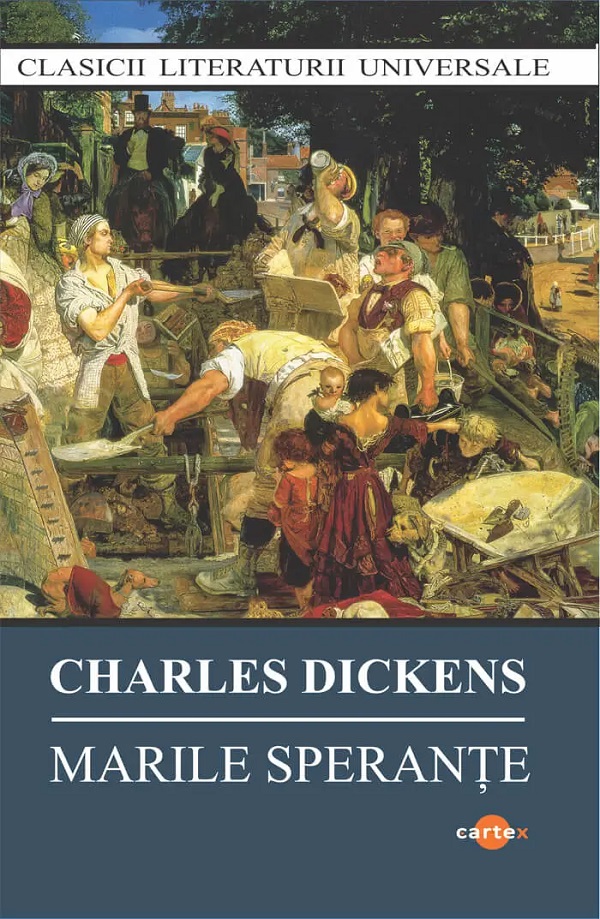 Coperta cărții 'Pachet 5 cărți: David Copperfield 3 vol. + Marile Speranțe + Oliver Twist - Charles Dickens'