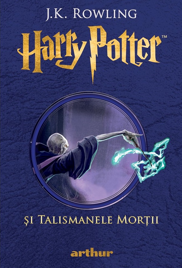 Coperta cărții 'Harry Potter și talismanele morții - J.K. Rowling'