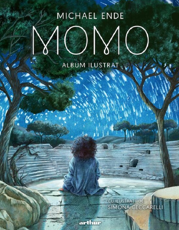 Coperta cărții 'Momo. Album ilustrat - Michael Ende'