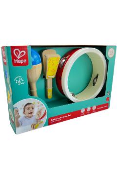 Imaginea produsului 'Jucărie din lemn: Set de percuție junior'
