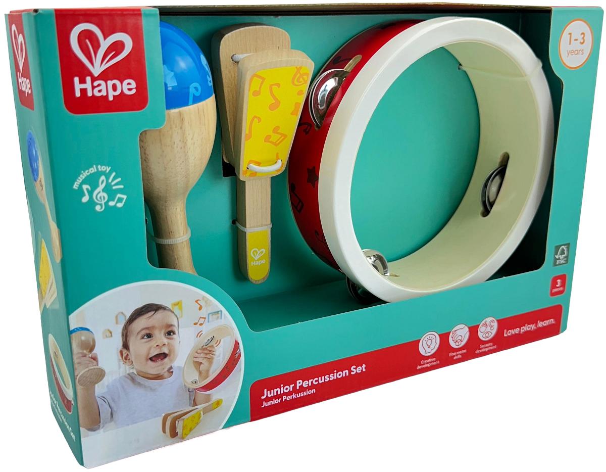 Imaginea produsului 'Jucărie din lemn: Set de percuție junior'