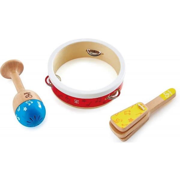 Jucarie din lemn: Set de percutie junior