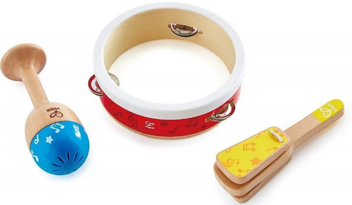 Imaginea produsului 'Jucărie din lemn: Set de percuție junior'