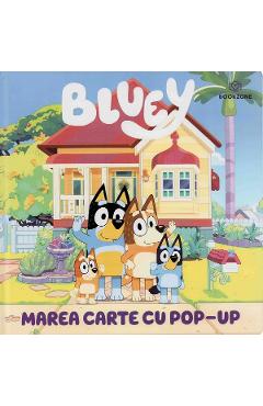 Coperta cărții 'Bluey. Marea carte cu Pop-Up'