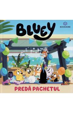 Coperta cărții 'Bluey. Predă pachetul'