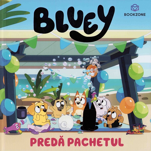 Coperta cărții 'Bluey. Predă pachetul'