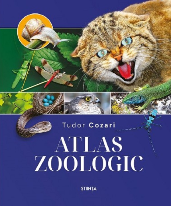 Coperta cărții 'Atlas zoologic Ed.2 - Tudor Cozari'