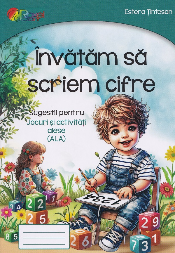 Coperta cărții 'Pachet 2 caiete: Învățăm să scriem cifre + Pregătim mâna pentru scris. Sugestii pentru ALA - Estera Țințesan'