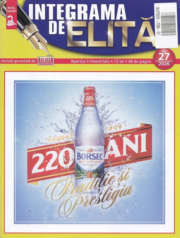 Coperta cărții 'Integrama de elită Nr.27 2026'