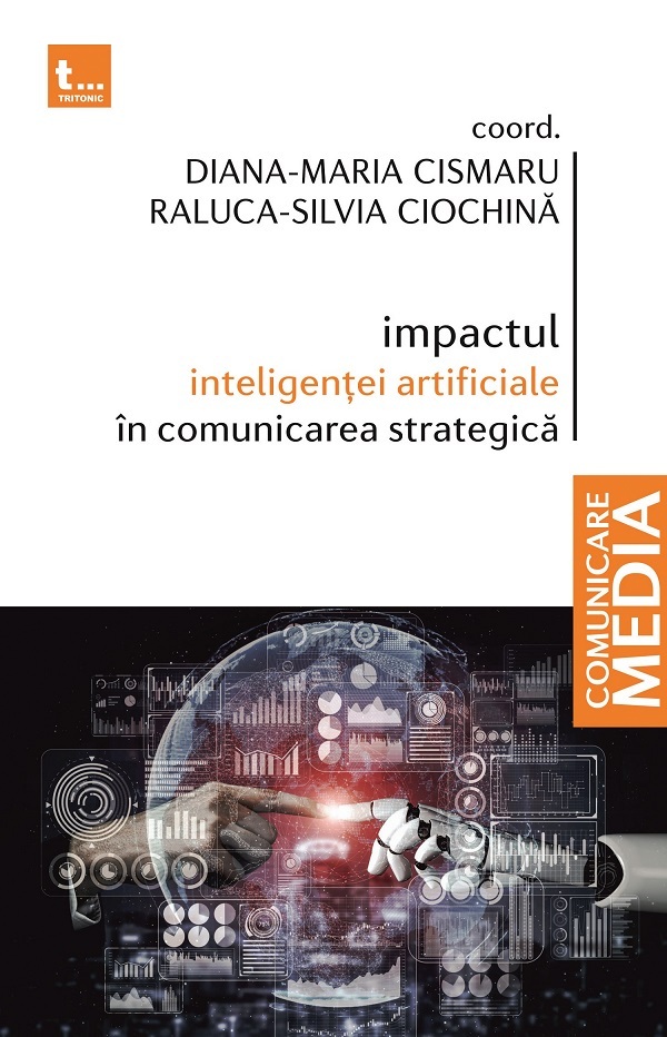 Coperta cărții 'Impactul inteligenței artificiale în societate - Diana-Maria Cismaru'