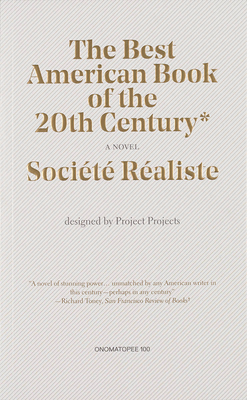 Coperta cărții 'Societe Realiste: The Best American Book -'