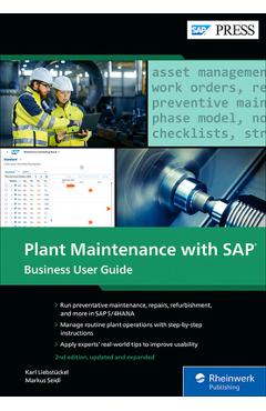 Coperta cărții 'Plant Maintenance with Sap: Business User Guide - Karl Liebstückel'