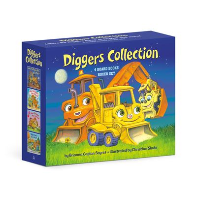 Coperta cărții 'Diggers Collection 4-Book Boxed Set: Where Do Diggers Sleep at Night?; Where Do Diggers Say I Love You?; Where Do'