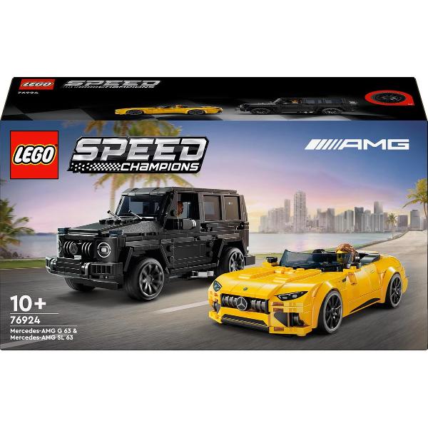 Lego Speed Champions. Mercedes-AMG G 63 si Mercedes-AMG SL 63