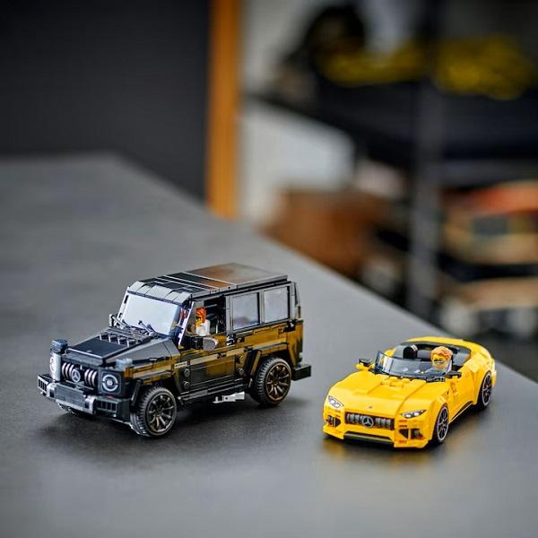 Lego Speed Champions. Mercedes-AMG G 63 si Mercedes-AMG SL 63