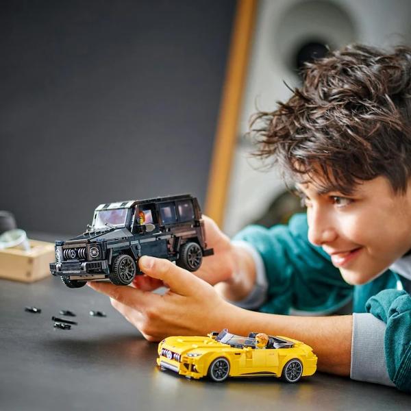 Lego Speed Champions. Mercedes-AMG G 63 si Mercedes-AMG SL 63