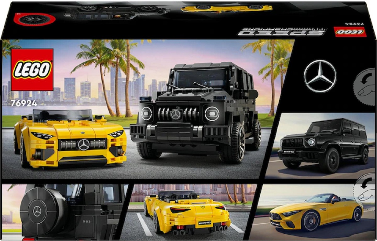 Imaginea produsului 'Lego Speed Champions. Mercedes-AMG G 63 și Mercedes-AMG SL 63'