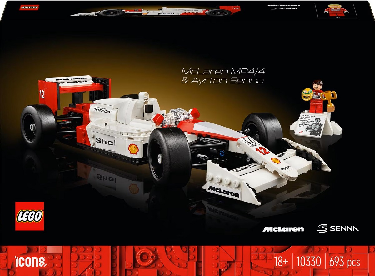 Imaginea produsului 'Lego Icons. McLaren MP4/4 și Ayrton Senna'