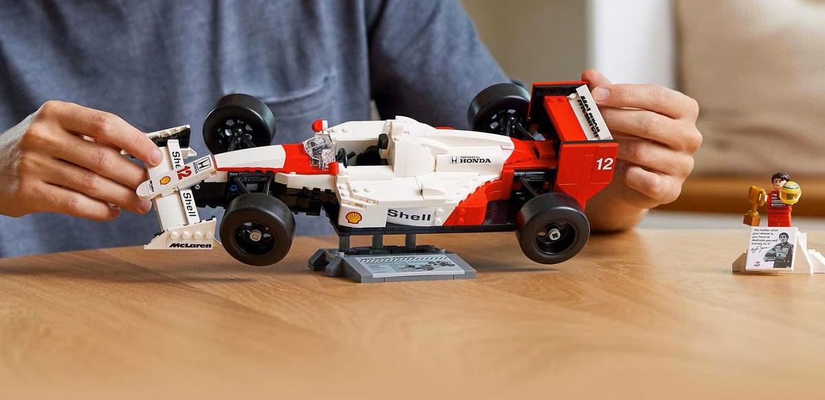 Imaginea produsului 'Lego Icons. McLaren MP4/4 și Ayrton Senna'