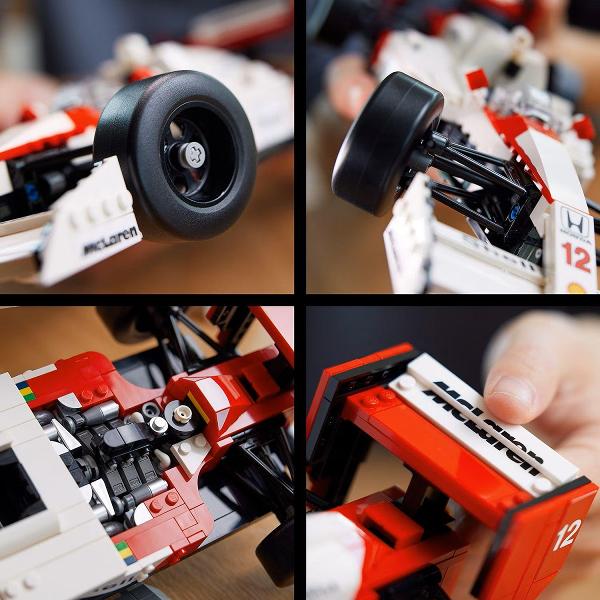 Lego Icons. McLaren MP4/4 si Ayrton Senna