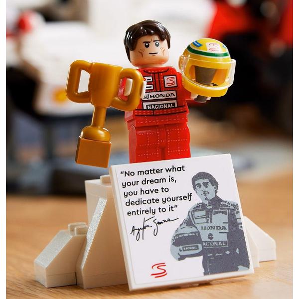 Lego Icons. McLaren MP4/4 si Ayrton Senna