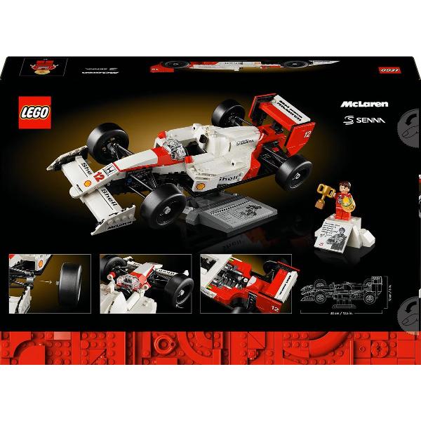 Lego Icons. McLaren MP4/4 si Ayrton Senna