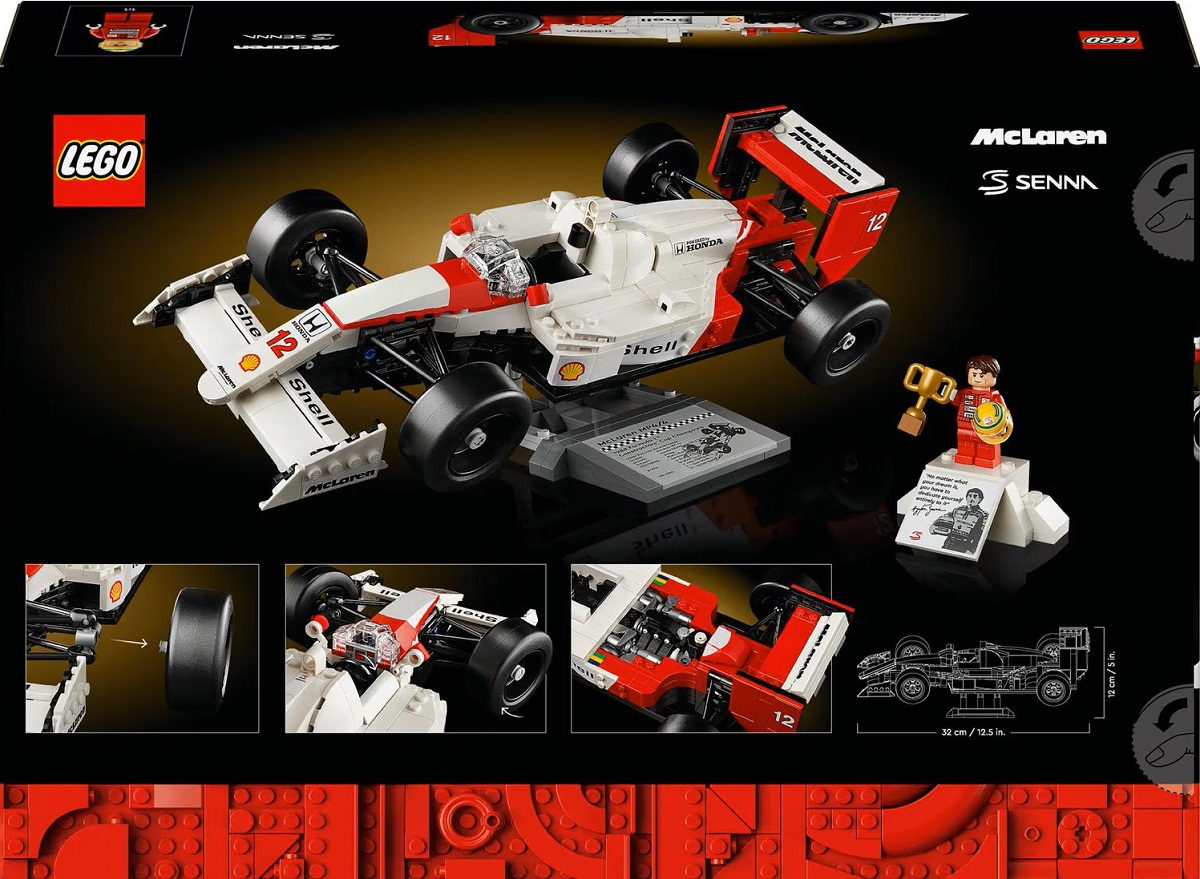 Imaginea produsului 'Lego Icons. McLaren MP4/4 și Ayrton Senna'