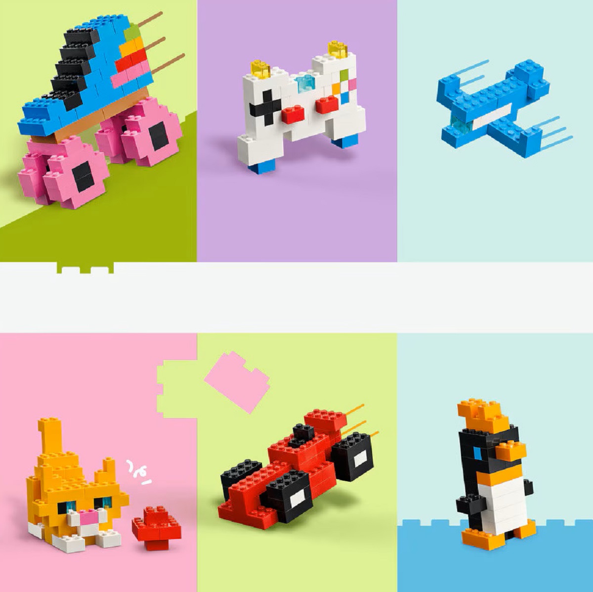 Imaginea produsului 'Lego Classic. Cărămizi creative în culori'