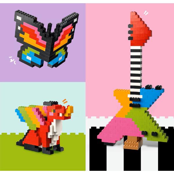 Lego Classic. Caramizi creative in culori