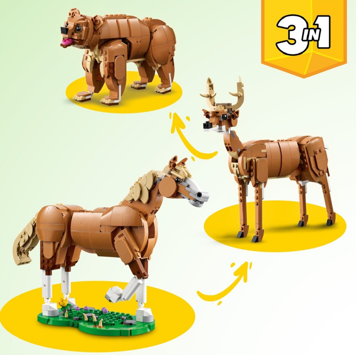 Imaginea produsului 'Lego Creator 3 în 1: Cal frumos'